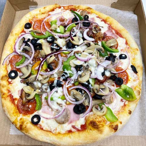 Deluxe pizza