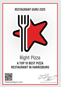 A top 10 Best Pizza Restaurant in Harrisburg, 2025-Sep-3