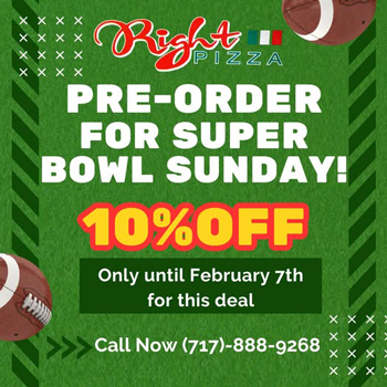 Super Bowl Sunday Special
