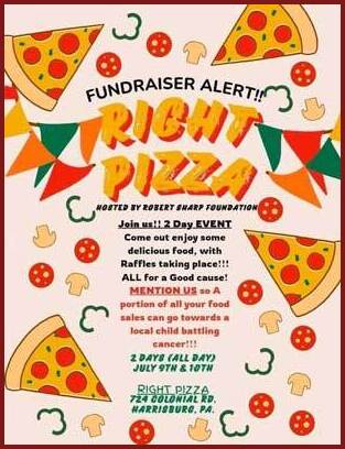 Fundraiser July 9 and 10, 2026
