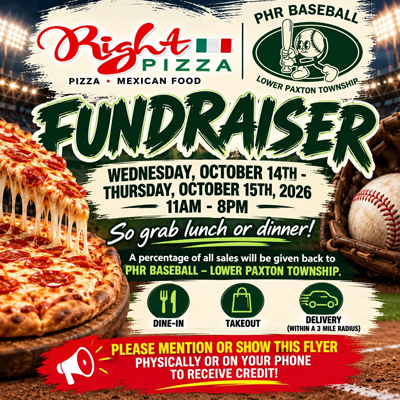 Fundraiser PHR Baseball