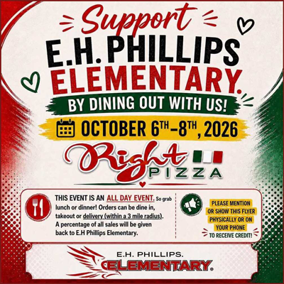 Fundraiser for the elementary school
